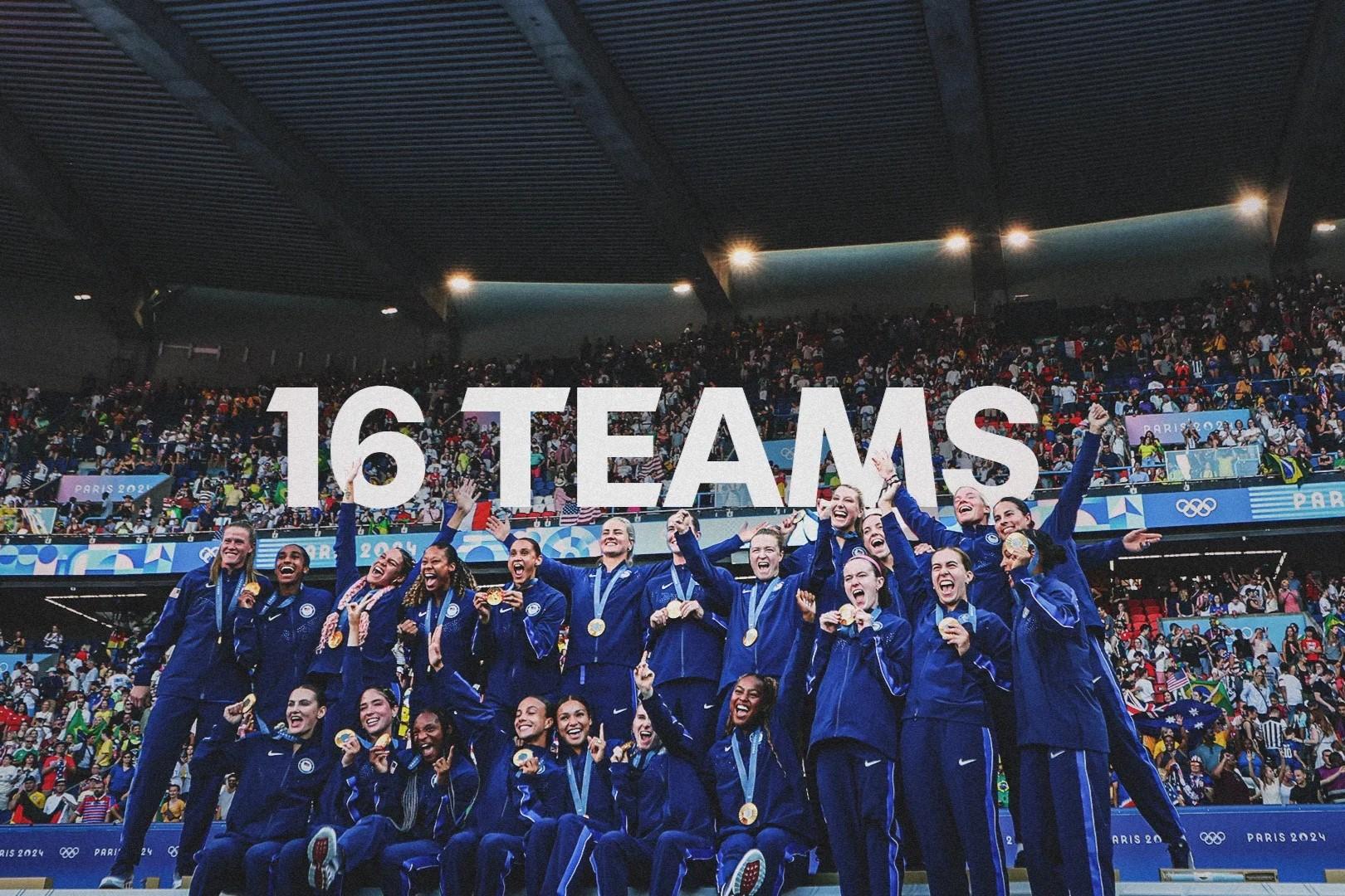 Môn bóng đá nữ ở Olympic 2028 sẽ tăng số đội tham dự lên 16