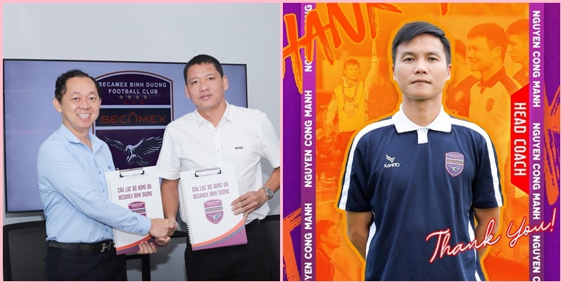Vào tối ngày 7/5, CLB Becamex Bình Dương đã chính thức xác nhận việc bổ nhiệm Nguyễn Anh Đức vào vị trí HLV trưởng,