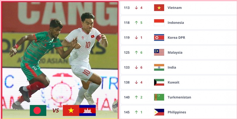 Đội tuyển bóng đá nam Việt Nam đang nhận được lời mời thi đấu giao hữu từ Bangladesh trong tháng 9 tới,