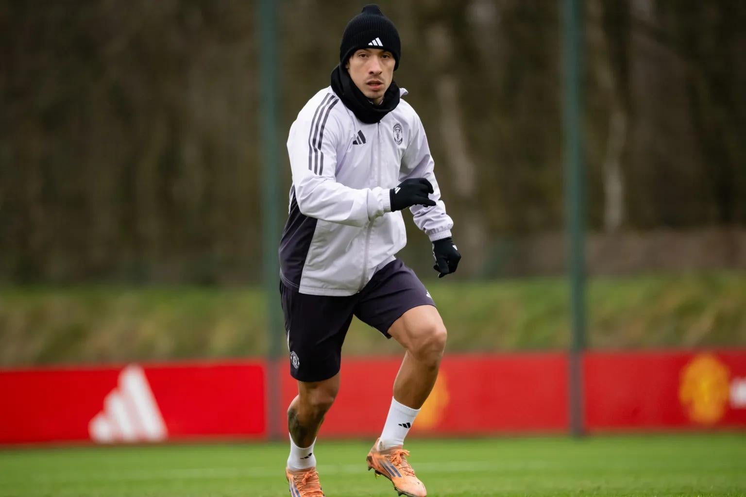 Licha đã tập luyện cùng với toàn đội ở Dublin