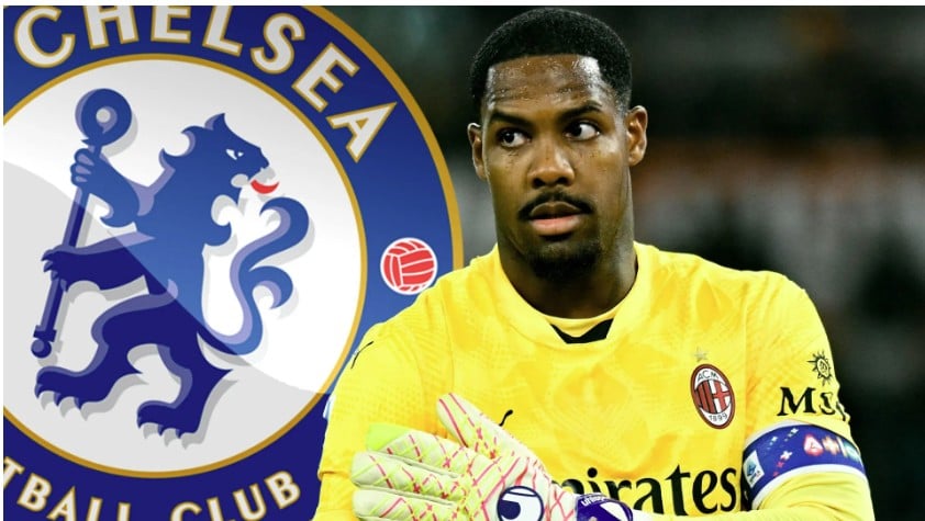 Chelsea tái khởi động thương vụ chiêu mộ thủ môn Mike Maignan của AC Milan để thay thế Robert Sanchez
